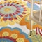 Homeroots 8 x 11 ft. Yellow & Ivory Indoor & Outdoor Area Rug 385129 - alternate 4
